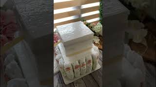Pampers Tower | 3 layer pampers tower gift | newborn baby gift