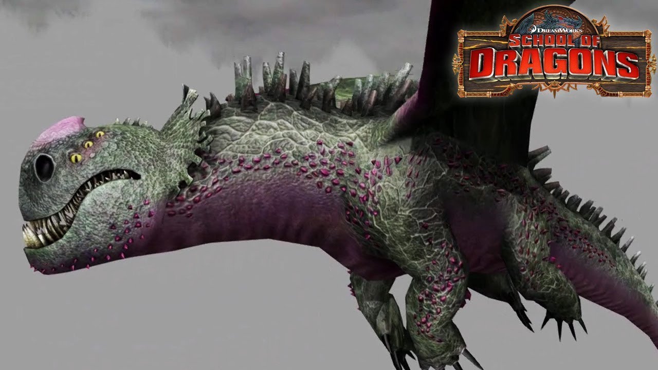 GREEN DEATH BOSS School of Dragons YouTube
