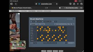 drum machine slowly goes mad