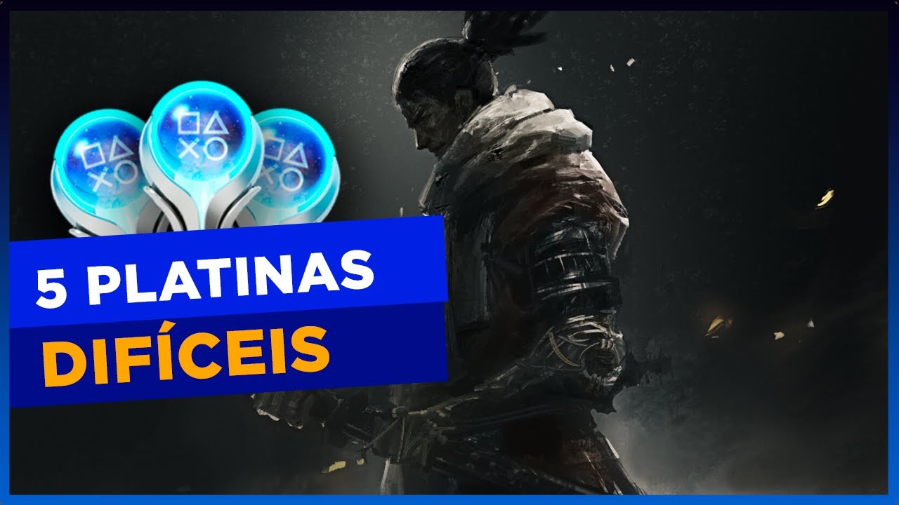 5 PLATINAS MAIS DIFÍCEIS DE CONSEGUIR - YouTube