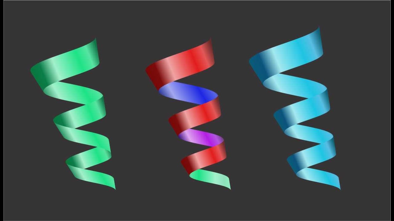 Corel Draw X8 Tutorials - 3D Ribbons