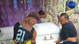 The Funeral Wake Viewing Set-up for the relative of RITA Members