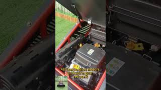 Four wheel drive cordless flail mower for sale