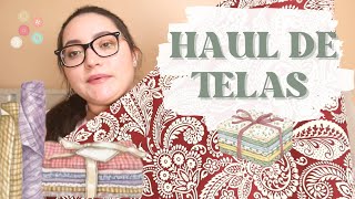 Haul de Telas para Proyectos Nuevos 🪡🧵 Telas para Tutoriales de Costura #hauldetelas #costura ✂️💜