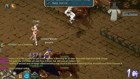 My New Conquer 2.0 online character