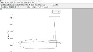 HOW TO DRAW A DSC CURVE USING ORIGIN 6 SOFTWARE