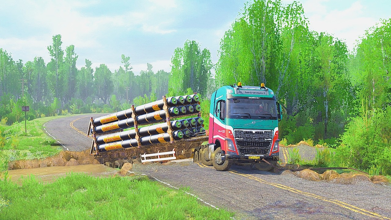 Spintires MudRunner INSANE Mud Pit Challenge – Heavy Trucks Conquer Extreme Off-Road 2025!