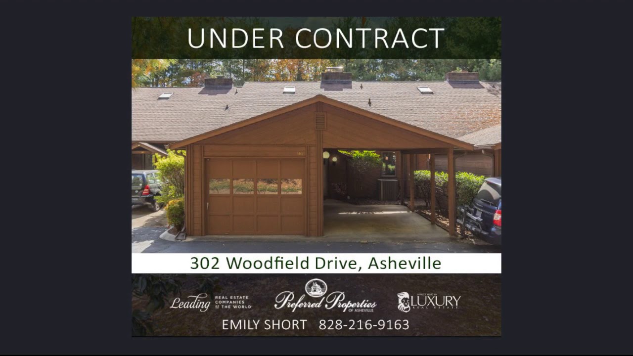 Recently Sold or Under Contract Real Estate Listings in Asheville