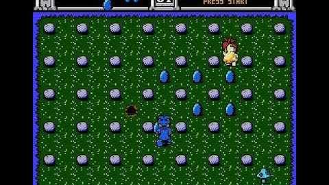 Trog! on NES - Infinite T-Rex Mode hack