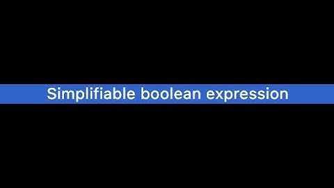 Code Analysis series in IntelliJ: How to find and fix unnecessarily complex boolean expressions
