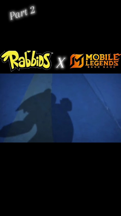Rabbids X Mobile Legends part 2 ☠️🗿#edit #shorts #rabbidsinvasion #mobilelegends #skull