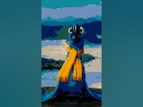 💜Попугай из Мультфильма "Rio" в Игре МАЙНКРАФТ! | #shorts#disney#рио# ...