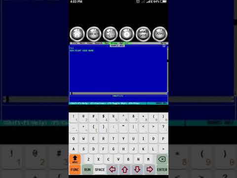 How to make a Program on QB64 to print your name 10 times