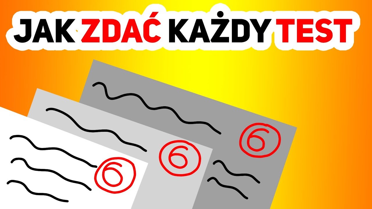 Jak zdać każdy sprawdzian na 100% Prawdziwe porady #1 (w stylu