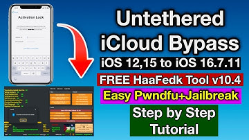 FREE Untethered iCloud Bypass iPhone 5s to iPhone X iOS 12/15/16
