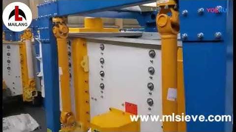 Square Swing vibrating screen for Plastic Particles