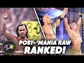 Ranking every postwrestlemania raw the good the bad  the great  partsfunknown