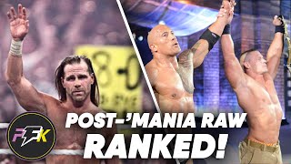 Ranking EVERY Post-WrestleMania Raw: The Good, the Bad, & The Great | PartsFUNknown