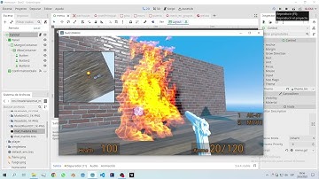 Fire effect particle shader and door mechanism 2022 08 29 05 54 39