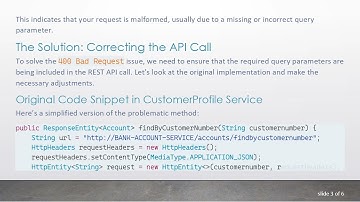 Resolving 400 Bad Request Error with RestTemplate in Spring Boot Microservices