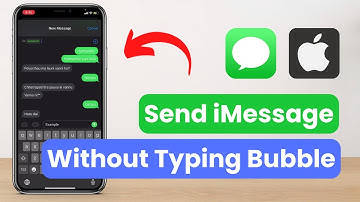 How to Send an iMessage Without the Typing Bubble Showing !