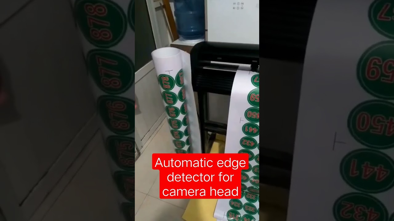@AUtomatic edge detector for camera head @vinyl cutter@plotter Cutting