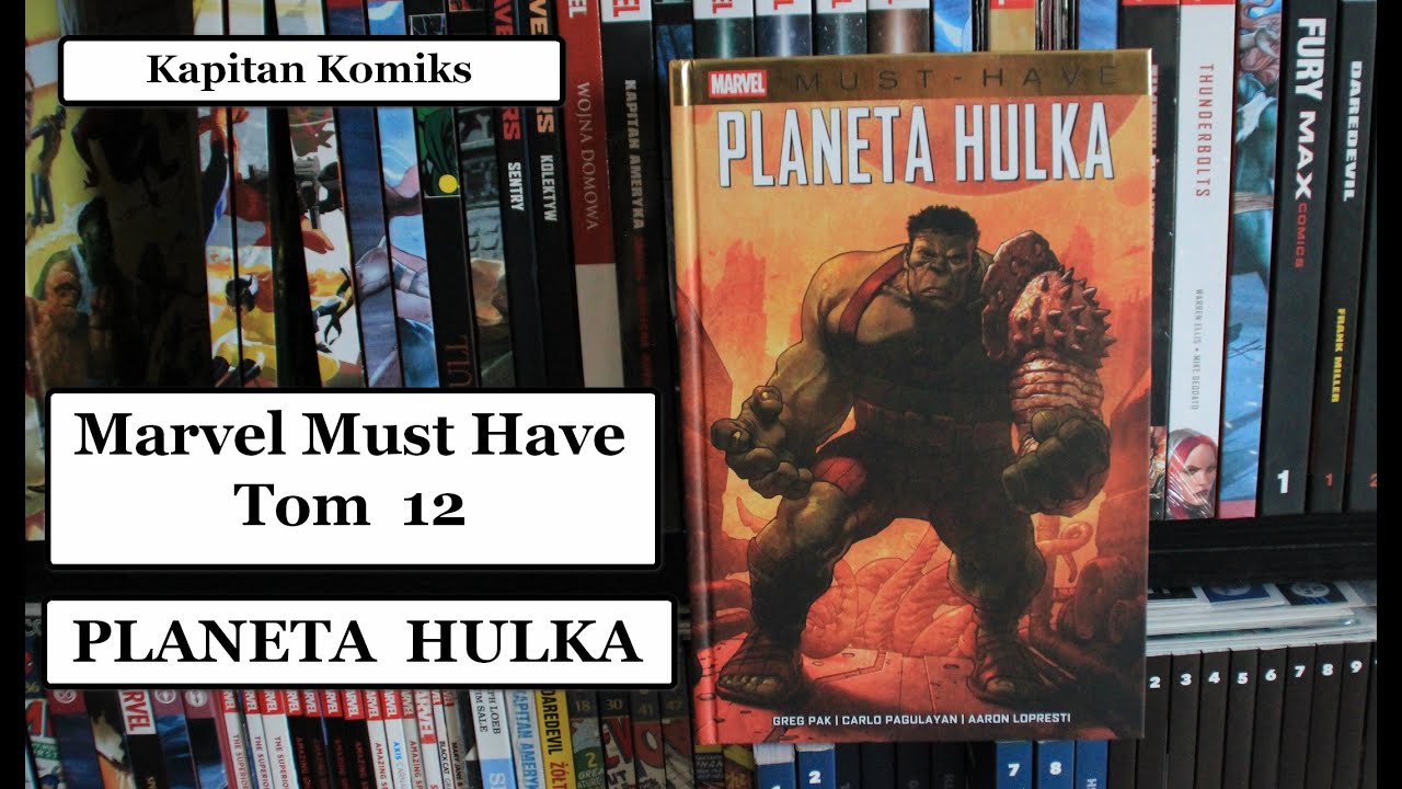 MARVEL MUST HAVE TOM 12 - PLANETA HULKA (Kolekcja Hachette) Komiks