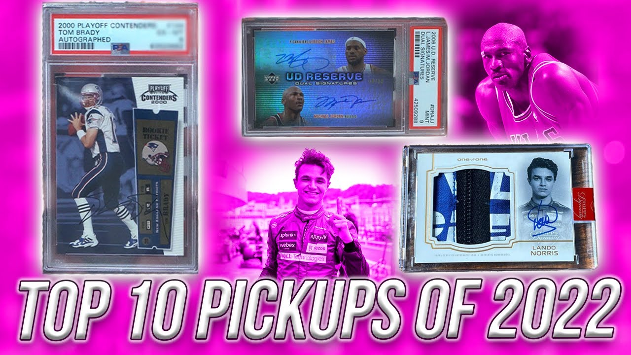 MY TOP 10 SPORTS CARD PICKUPS SO FAR IN 2022 👀 YouTube