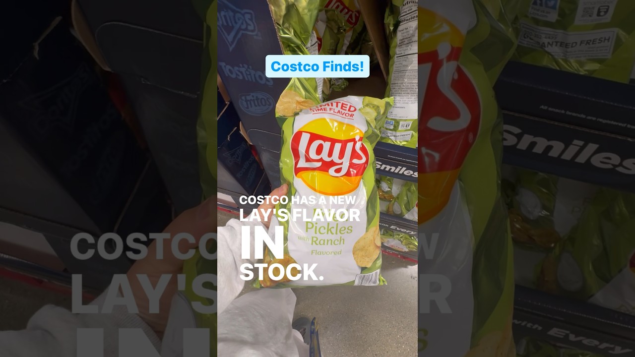 Lay’s Pickles and Ranch Chips at Costco!