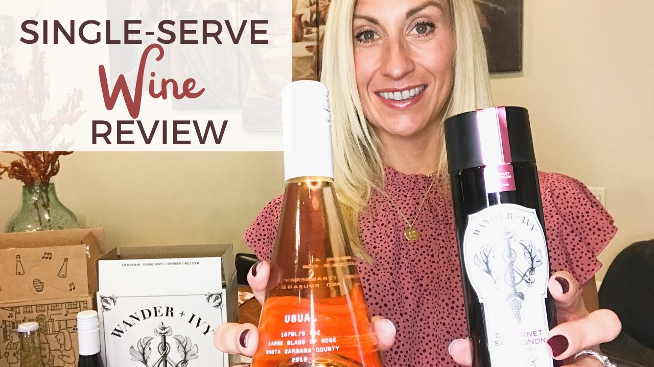SingleServe Wine Review Usual Wines & Wander and Ivy Review Wine