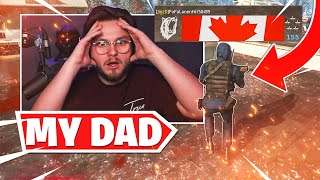 Playing Warzone With My Dad! Crazy Comeback!