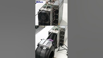 Blower silencer gen2 for reducing ASIC miner sharp noise #crypto #asicminer #shorts