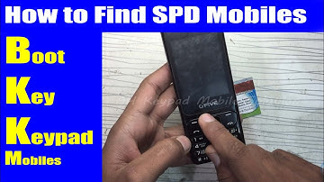 How to Find Boot Key in All China SPD Mobiles | Urdu Hindi