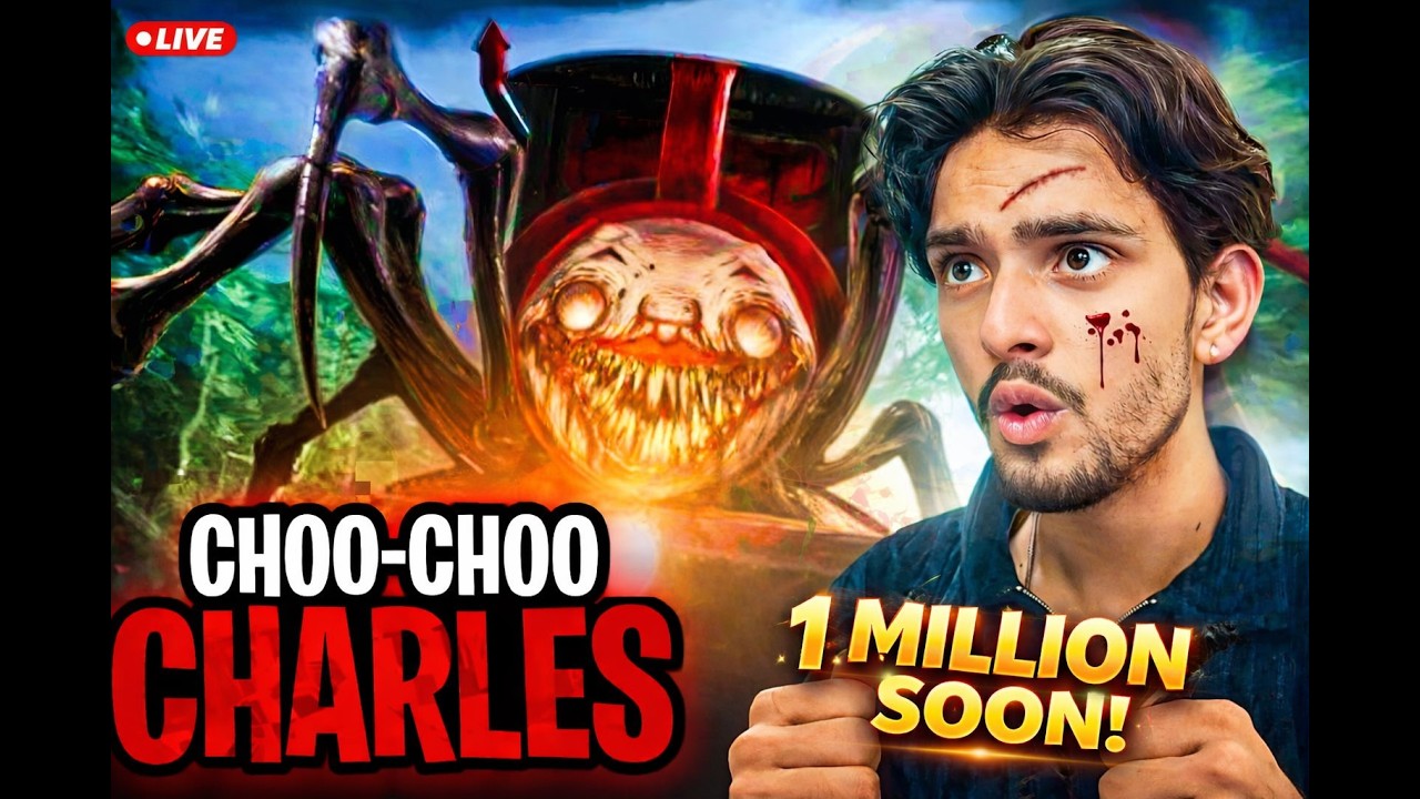 Charles Mujhe Dhoond Raha Hai! 😈 | Choo Choo Charles Live Hindi  | #shortslive #live