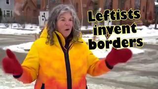 Open-border leftists accidentally invent border control