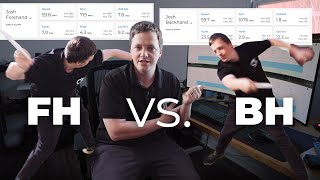 Forehand vs. Backhand SPIN Comparison! | Data Series
“Can you compare forehand and backhand stats with TechDisc?” - 764 commenters
“Yes.” -Us
Merch and Custom Discs: https://www.overthrowdiscgolf.store
Website: https://www.overthrowdiscgolf.com
Patreon for Form Reviews or 1 on 1 lessons: https://patreon.com/overthrowdiscgolf
DISC GOLF SIMULATOR
Tech Disc (Smart Disc) | https://linktr.ee/overthrowdiscgolf
Carls Place Impact Screen/Projector | https://shop.carlofet.com/overthrowdg?acc=3f90bf0094b4d5585ba7bf466e6b90fd
Turf Teepad - https://amzn.to/3suxyO7
Squatch Bags | https://squatchdiscgolf.com (Use code OVERTHROW for free shipping!)
Phone Tripod | https://amzn.to/3Qj8b9C
Practice Net | https://amzn.to/3iaY7mq
Mikey’s Camera Gear:
Main Camera | Sony A7IV | https://amzn.to/3Ina1nK
Vlogging Lens | Sony 16-35mm GMaster F2.8 | https://amzn.to/3WOU7a8
Disc Golf Lens | Sony PZ 18-105mm F4 | https://amzn.to/3ia41UT
Camera Microphone | Sony ECM B10 | https://amzn.to/3IlhVy0
Wireless Audio | Tentacle Sync E | https://amzn.to/3Z8UpKD
Wireless Audio Mics | Tentacle Track E | https://amzn.to/3jRzTht
Tripod | Peak Design Travel Tripod | https://amzn.to/49Knfq6
Editing Software | DaVinci Resolve | https://amzn.to/3Gfe2YU
Drone | DJI Mini Pro 3 RC | https://amzn.to/3ifNY7K
Editing Computer | Mac Studio | https://amzn.to/3GGMAVc
Computer Monitor | LG Ultrawide Curved 38in 144hz | https://amzn.to/3X4vJB1
Main Keylight | Amaran 60 d | https://amzn.to/3Z8YJcF
Light Softbox | Aputure Light Dome Mini ii | https://amzn.to/3GGNl0u
C Stand | Neewer Pro C Stand | https://amzn.to/3X8mMH8
Streaming Microphone | BEACN Mic | https://amzn.to/3CnjgAu
0:00 - Intro
0:24 - The Experiment
0:42 - Testing commence!
1:19 - Comparison
3:50 - Mikey throws
3:58 - Mikey comparison
5:05 - Outro Forehand vs. Backhand SPIN Comparison! | Data Series