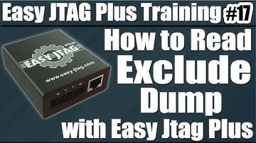 How to Read Exclude Dump with Easy Jtag Plus Box | Easy Jtag Plus Training Lesson 17