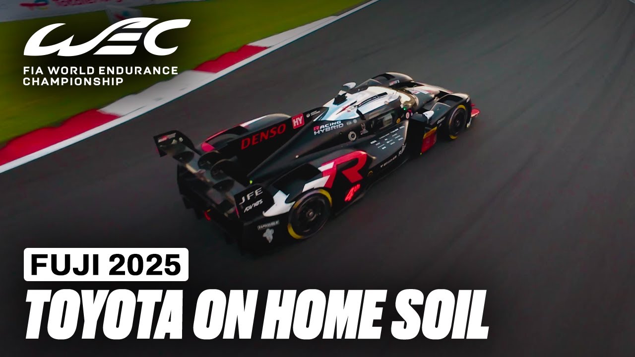 Toyota Gazoo Racing Racing at Home 4K 🇯🇵 | 6 Hours of Fuji 2025 | FIA WEC