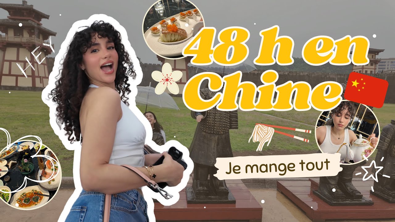 TOUT CE QUE JE MANGE EN CHINE EN 48H 🇨🇳🍜