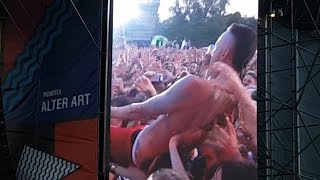Die Antwoord - FAT FADED FUCK FACE | Live Festival Kraków 2018 | HD 60fps Resimi