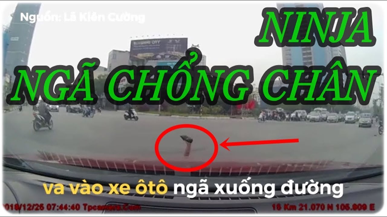 Ninja lái xe không cần quan sát tại Hà Nội / Ninja in Vietnam