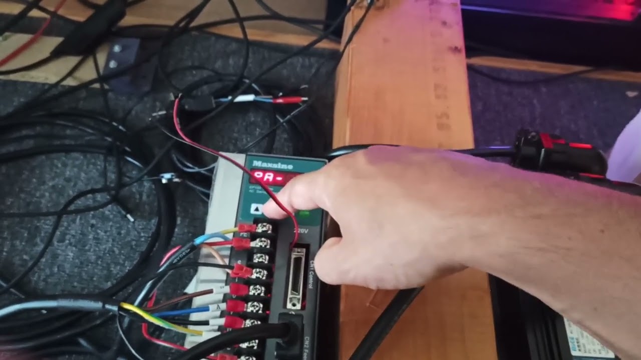 Maxsine EP100-3A JOG not working with Mige 130ST-M15015