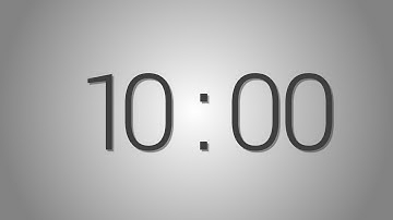 10 Minutes countdown Timer - Beep at the end | Simple Timer (ten min)