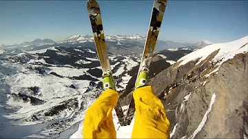 GoPro HD: Avalanche Cliff Jump with Matthias Giraud