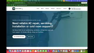 Demo Video: Website + Admin Portal for HVAC Businesses