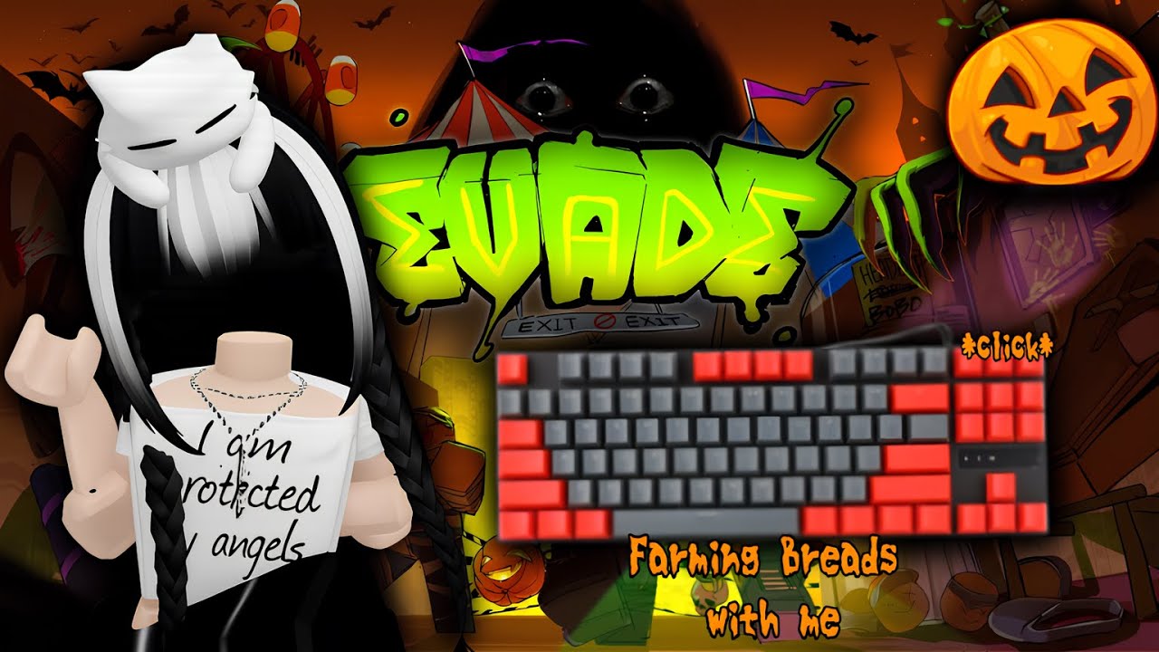 ASMR Evade Gameplay 🎃 | Halloween Event Farming Session