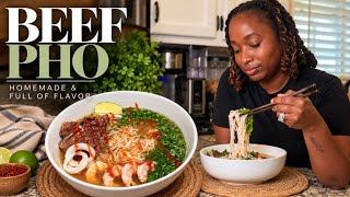 I Made Beef Pho at Home… and It Was WORTH IT 🍜🔥