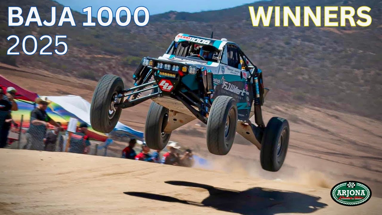 Baja 1000 2025 WINNERS Arjona Racing/F.J.Willert Onboard | 1st Place ...