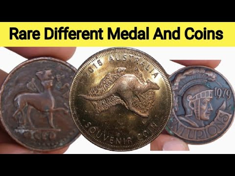 Rare Different Countries Medal And Coins - YouTube