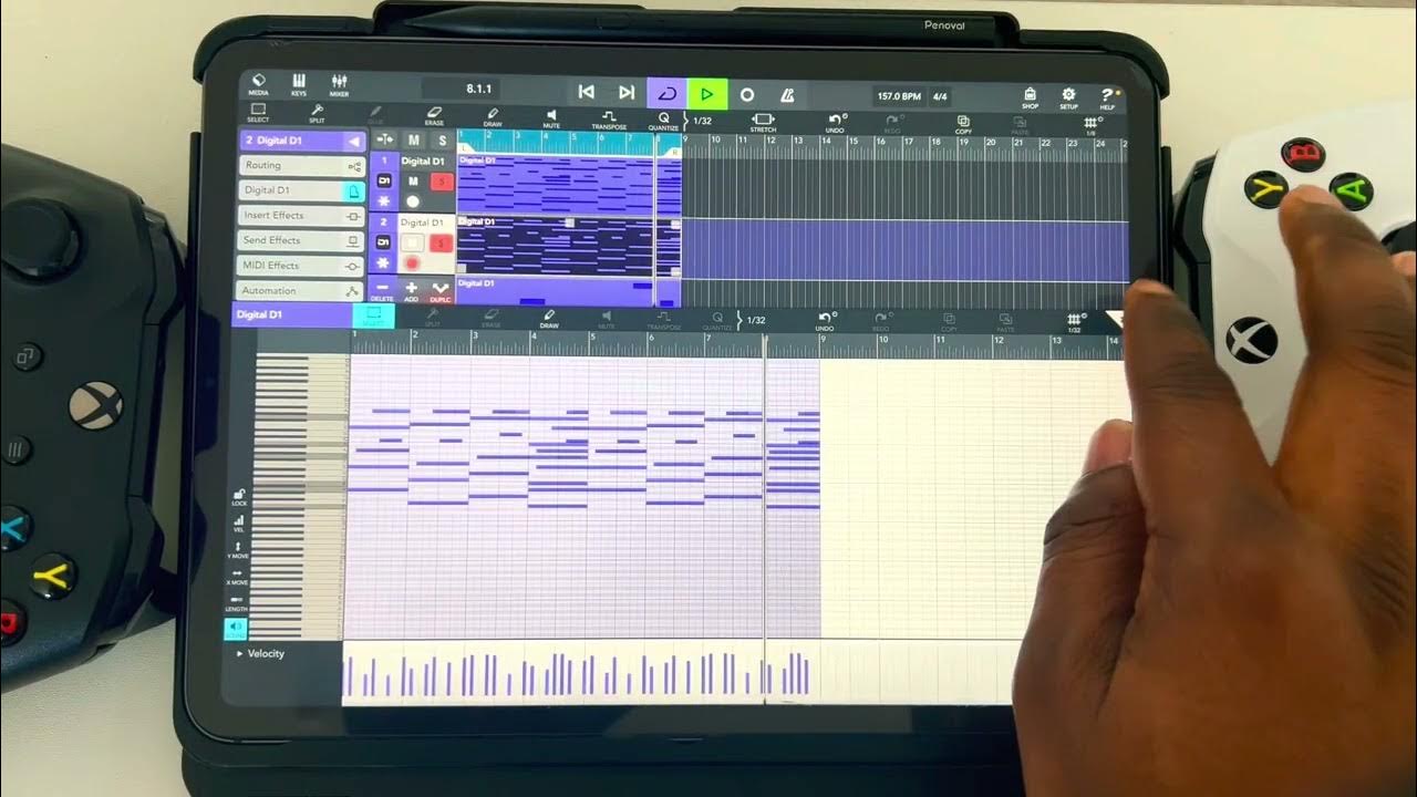 Cubasis 3 is by far the best iOS DAW YouTube
